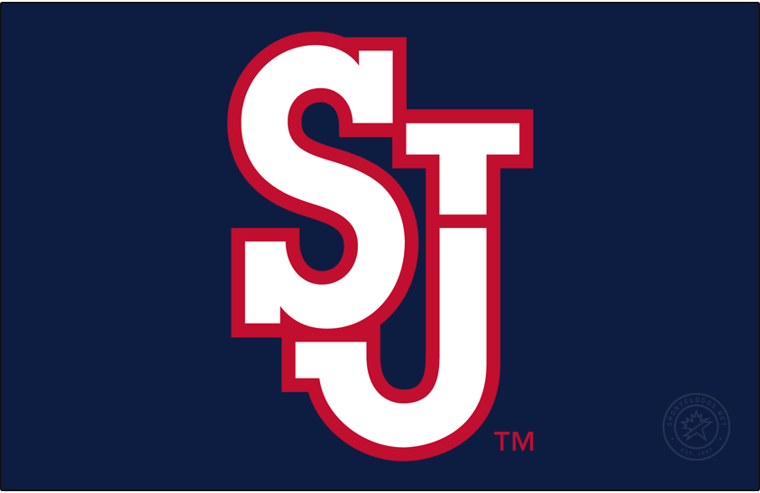 St. John's Red Storm 2015-Pres Alt on Dark Logo iron on transfers for T-shirts